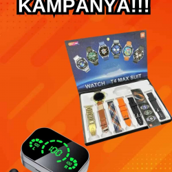 Mey İthalat® Yeni Model Akıllı Saat ve Ucuz Kaliteli Bluetooth Kulaklık Amoled Ekran Aynalı