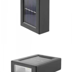 Mey İthalat® Yeni Model Solar Çift Taraflı Duvar Lambası Dekoratif Duvar Lambası