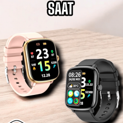 Mey İthalat® Yeni Nesil Akıllı Saat Arama Bildirimleri, Uyku & Kalp Atış Takibi