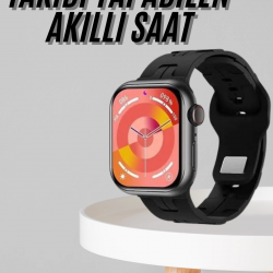 Mey İthalat® Yeni Nesil Akıllı Saat Çağrı Cevaplama Müzik Dinleme Plastik Kordon Mesaj Bildirimleri