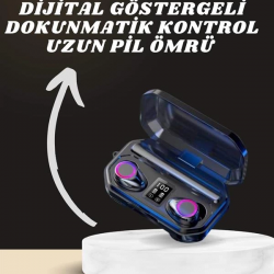 Mey İthalat® Yeni Nesil Akıllı Saat ve Bluetooth Kulaklık Kampanyası Dijital Göstergeli Powerbankli