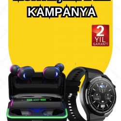 Mey İthalat® Yeni Nesil Akıllı Saat Ve Bluetooth Kulaklık Titreşim Bildirimleri Uyku Takibi