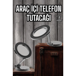 Mey İthalat® Yeni Nesil Araç İçi Mıknatıslı Telefon Tutacağı Tüm Telefonlara Uyumlu