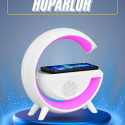 Mey İthalat® Yeni Nesil Bluetooth Hoparlör Speaker 5.0 Taşınabilir G Şeklinde Powerbankli