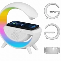 Mey İthalat® Yeni Nesil Bluetooth Hoparlör Speaker 5.0 Taşınabilir G Şeklinde Powerbankli