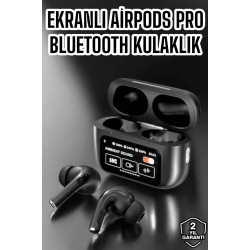 Mey İthalat® Yeni Nesil Bluetooth Kulaklık Ekranlı Yüksek Ses Kaliteli Uzun Şarj Süreli
