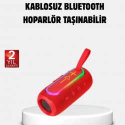 Mey İthalat® Yeni Nesil Bluetooth Taşınabilir Hoparlör – Enerji Tasarruflu, Yüksek Ses Kaliteli