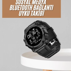 Mey İthalat® Yeni Nesil Çok Fonksiyonlu Uyku ve Sağlık Takibi Yapabilen Siyah