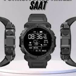 Mey İthalat® Yeni Nesil Çok Fonksiyonlu Uyku ve Sağlık Takibi Yapabilen Siyah