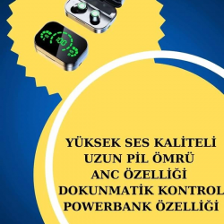 Mey İthalat® Yeni Nesil Kaliteli Akıllı Saat ve Kablosuz Bluetooth Kulaklık  Yüksek Ses Kaliteli