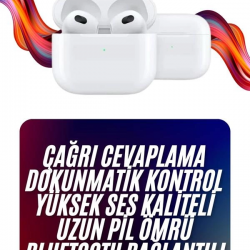 Mey İthalat® Yeni Nesil Kulak İçi Bluetooth Kulaklık Kablosuz Sesli Asistan