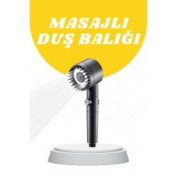 Mey İthalat® Yeni Nesil Masaj Etkili Duş Başlığı Su Basınçlı Tazyikli Özel