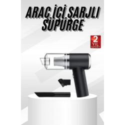 Mey İthalat® Yeni Nesil Mini Vakumlu Araç Süpürgesi El Süpürgesi Şarjlı
