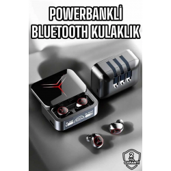 Mey İthalat® Yeni Nesil Powerbankli Bluetooth Bağlantılı Kablosuz Kulaklık