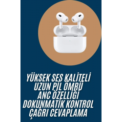 Mey İthalat® Yeni Nesil Pro Bluetooth Kulaklık Android ve İOS Uyumlu Dokunmatik Kontrol