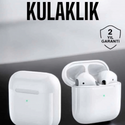 Mey İthalat® Yeni Nesil Pro Bluetooth Kulaklık Uzun Pil Ömrü Beyaz
