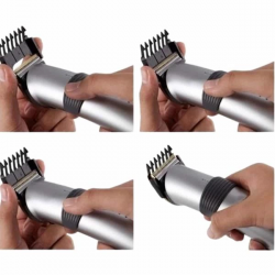 Mey İthalat® Yeni Nesil Profesyonel Şarjlı Saç Sakal Tıraş Makinesi Ayarlanabilir 4 Taraklı