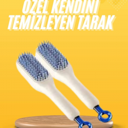 Mey İthalat® Yeni Nesil Saç Fırçası Saç Derisini Ölü Derilerinden Arındırır Kolay Temizlenen