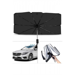 Mey İthalat® Yeni Nesil Tüm Araç Modellerine Uygun Oto Şemsiye Katlanabilir UV Işınlarına Karşı