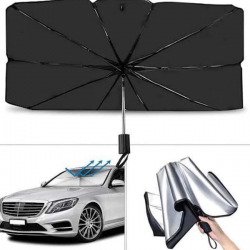 Mey İthalat® Yeni Nesil Tüm Araç Modellerine Uygun Oto Şemsiye Katlanabilir UV Işınlarına Karşı
