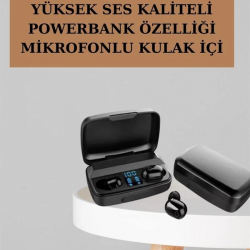 Mey İthalat® Yeni Nesil TWS Kablosuz Kulaklık Güçlü Batarya Yüksek Kalite Bluetooth 5.0 ANC Özelliği
