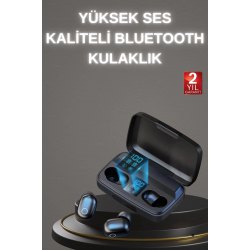 Mey İthalat® Yeni Nesil TWS Kablosuz Kulaklık Güçlü Batarya Yüksek Kalite Bluetooth 5.0 ANC Özelliği