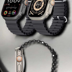 Mey İthalat® Yeni Nesil Ultra Akıllı Saat Titreşimli, Uyku & Sağlık Takibi, Çift Kordon