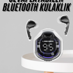 Mey İthalat® Yeni Nesil Ultrapods Pro Bluetooth Kulaklık Extra Bass Yüksek Mikrofon Kalitesi