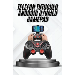 Mey İthalat® Yeni Nesil X3 Gamepad Android Uyumlu Telefon Tutucu Özellikli Joystick