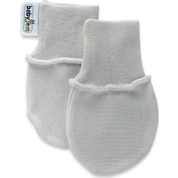 Mey İthalat®  Yenidoğan Bebek Eldiveni 398 Gri