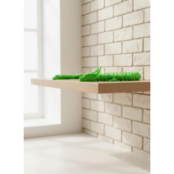 Mey İthalat® Yeşil Hareketli Ejderha Figürü Esnek Gövdeli Fantastik Dekor 60 cm