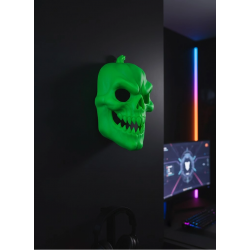 Mey İthalat® Yeşil Korku Temalı Maske Cadılar Bayramı Dekor