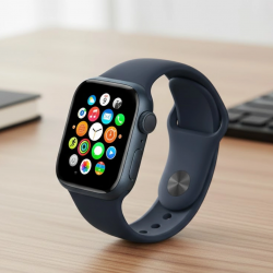 Mey İthalat® Yetişkinler İçin Akıllı Saat GPS Sağlık Takibi ve Bildirim Destekli