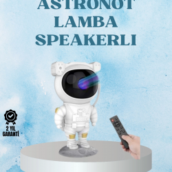 Mey İthalat® Yıldız ve Ay Efektli Uzaktan Kumandalı Projeksiyon Lamba