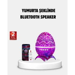 Mey İthalat® Yıldızlı Gökyüzü Dinozor Yumurta Projektör –  Ayarlanabilir Parlaklık ve Hız