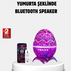 Mey İthalat® Yıldızlı Gökyüzü Dinozor Yumurta Projektör –  Ayarlanabilir Parlaklık ve Hız