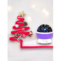 Mey İthalat® Yıldızlı Gökyüzü Efektli Projektörlü Masa ve Gece Lambası