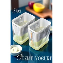 Mey İthalat® Yoğurt Süzme Aparatı Evde Süzme Aparatı Peynir Yapmak Artık Kolay