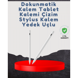 Mey İthalat® Yüksek Hassasiyetli Eğim Sensörlü Dijital Kalem – USB-C Hızlı Şarjlı