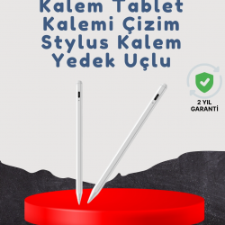 Mey İthalat® Yüksek Hassasiyetli Eğim Sensörlü Dijital Kalem – USB-C Hızlı Şarjlı