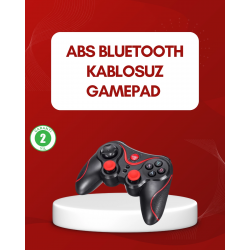 Mey İthalat® Yüksek Hassasiyetli Kablosuz Oyun Kolu PC ve Mobil Uyumlu