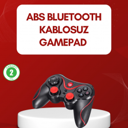 Mey İthalat® Yüksek Hassasiyetli Kablosuz Oyun Kolu PC ve Mobil Uyumlu