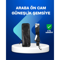 Mey İthalat® Yüksek Kaliteli Cam Elyaf İskeletli Araba Şemsiyesi – Tüm Araçlara Uygun