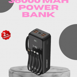 Mey İthalat® Yüksek Kapasiteli Powerbank Hızlı Şarj ve Kablosuz Destekli