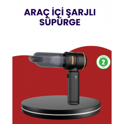 Mey İthalat® Yüksek Performanslı Araç İçi El Süpürgesi