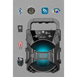 Mey İthalat® Yüksek Performanslı Bluetooth Hoparlör Kablosuz Taşınabilir