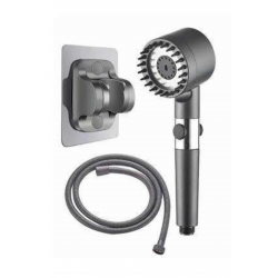 Mey İthalat® Yüksek Performanslı Masaj Etkili Su Tasarruflu Duş Başlığı Krom Kaplama Uzun Ömürlü