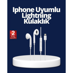 Mey İthalat® Yüksek Ses Kaliteli Mikrofonlu Kablolu Kulak İçi Kulaklık