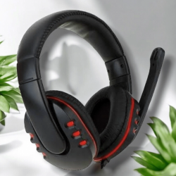 Mey İthalat® Yüksek Ses Kalitesi ve Aktif Gürültü Engelleme Özellikli Kablolu Mikrofonlu Kulaklık