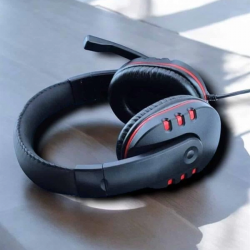 Mey İthalat® Yüksek Ses Kalitesi ve Aktif Gürültü Engelleme Özellikli Kablolu Mikrofonlu Kulaklık